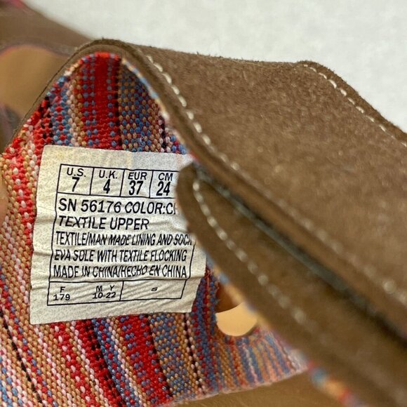 NWOB Skechers Luxe Foam Women's Size 7 Brown Slide Sandals - Picture 5 of 7